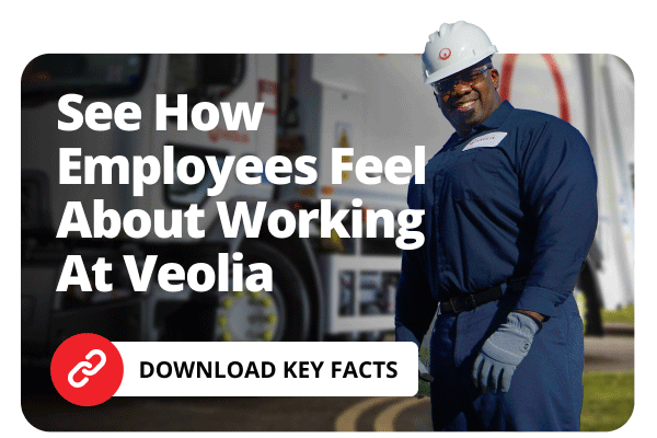 Veolia employee survey infographic